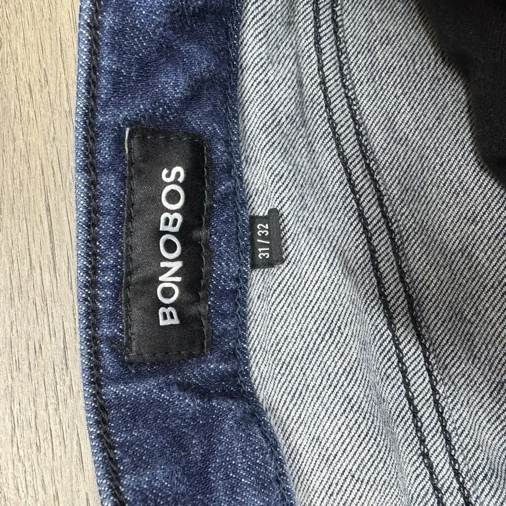 Bonobos Dark Wash Slim Fit Blue Jeans Denim Men's Sz‎ 31x32 Casual Prep Office